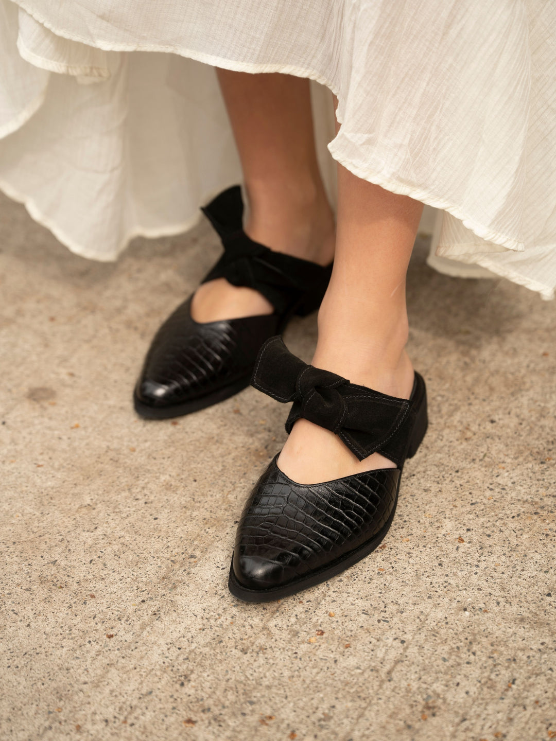 Babucha Capri Negra