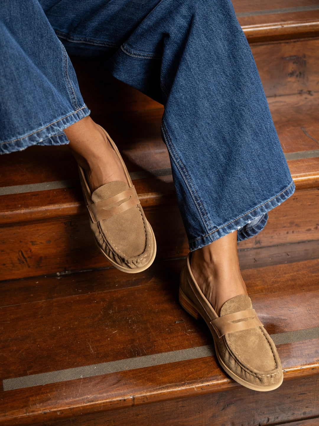 Mocasin Josefa Beige