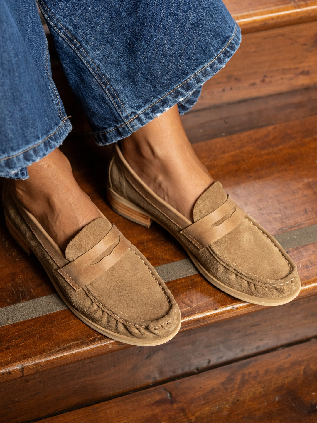 Mocasin Josefa Beige