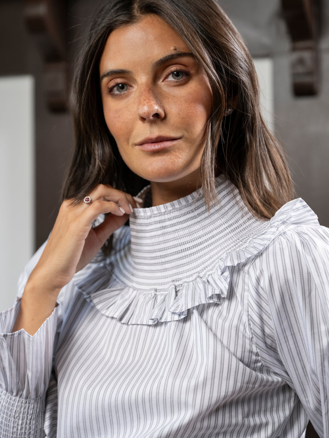 Blusa Panal Líneas