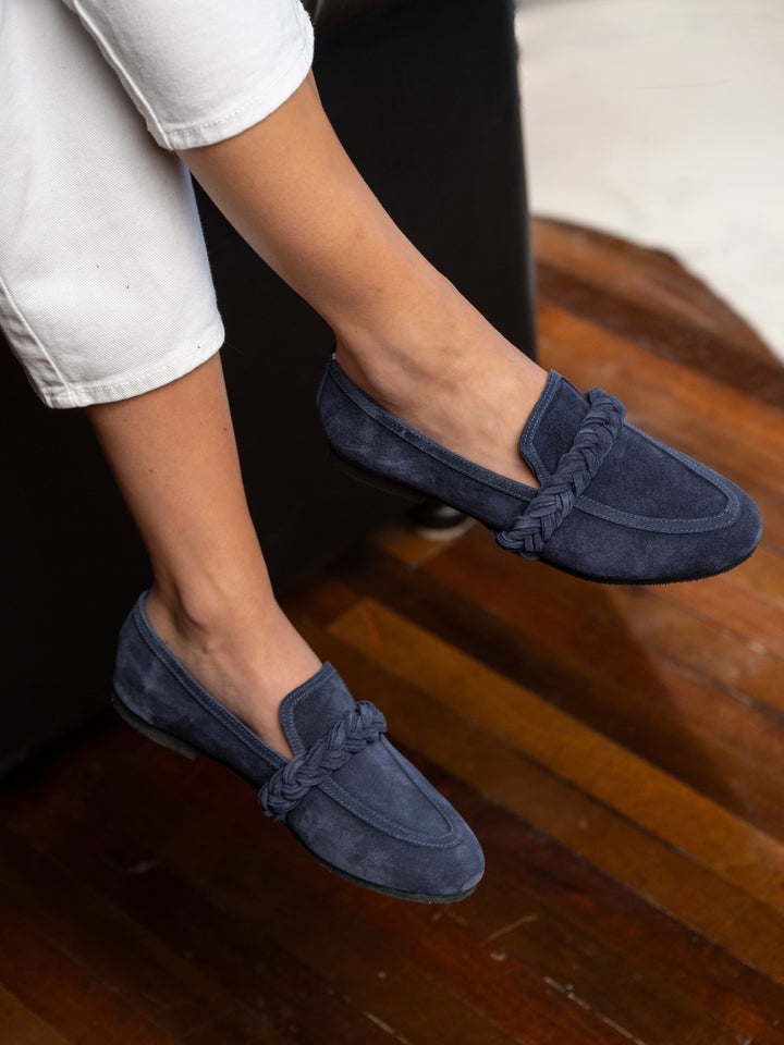 Mocasin Clara Navy