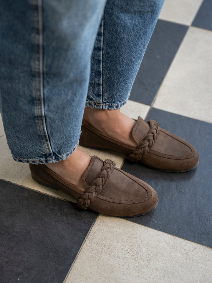 PRE ORDER - Mocasin Clara Chocolate