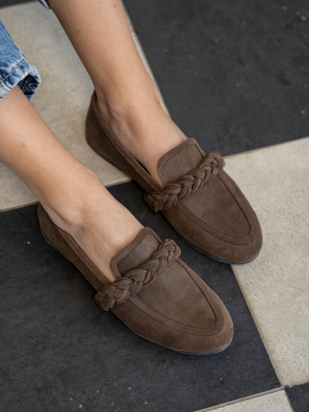 PRE ORDER - Mocasin Clara Chocolate