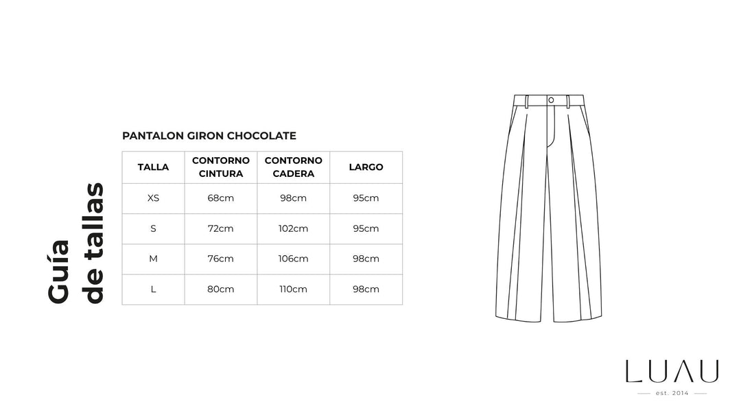 Pantalon Giron Chocolate
