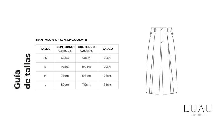 Pantalon Giron Chocolate