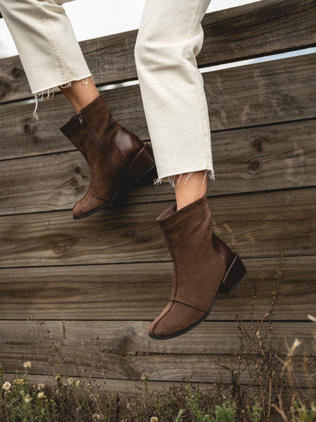 Botin Rustico Chocolate