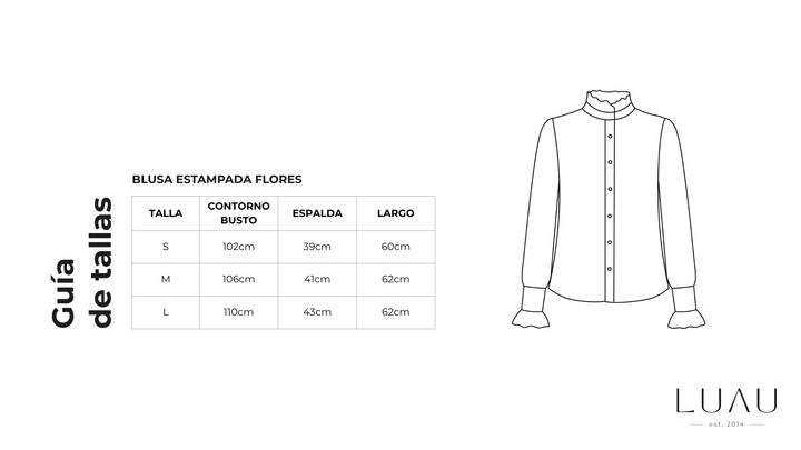 Blusa Estampada Flores