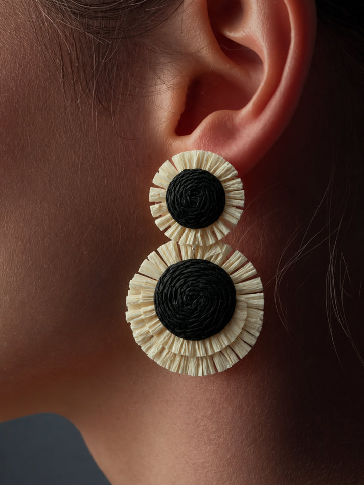 Aros Flor Blanca
