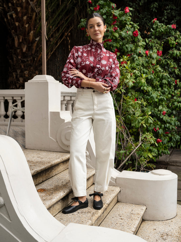 Pantalon Renata Blanco