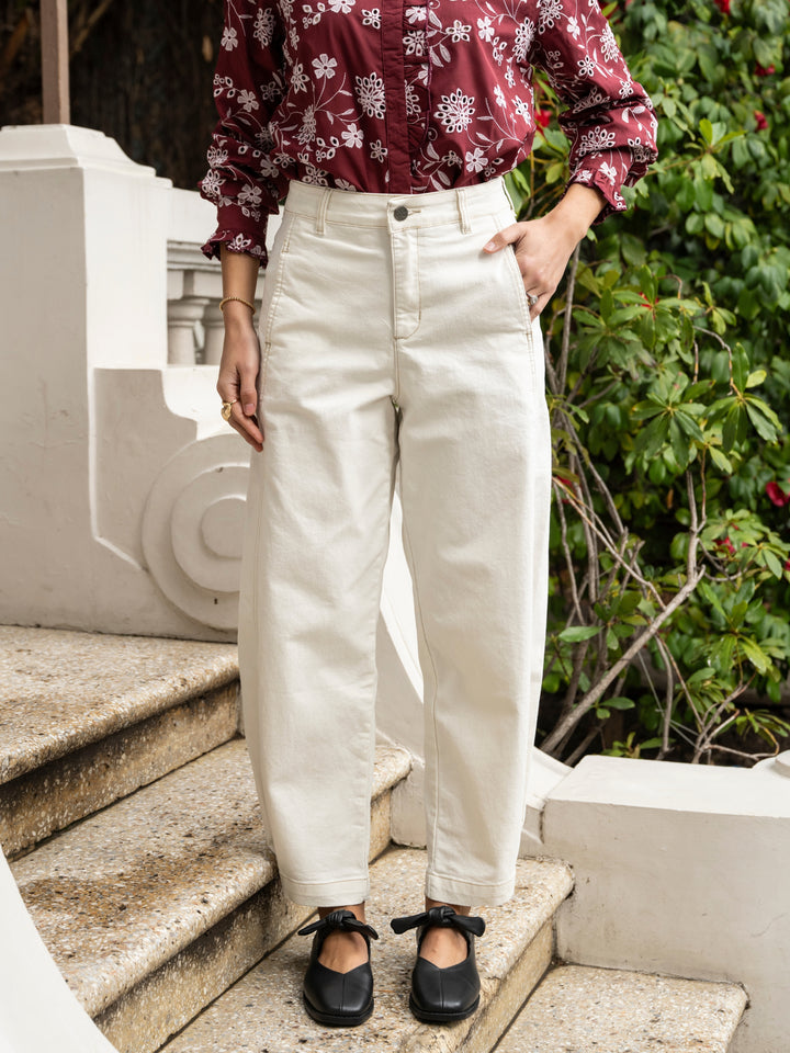 Pantalon Renata Blanco