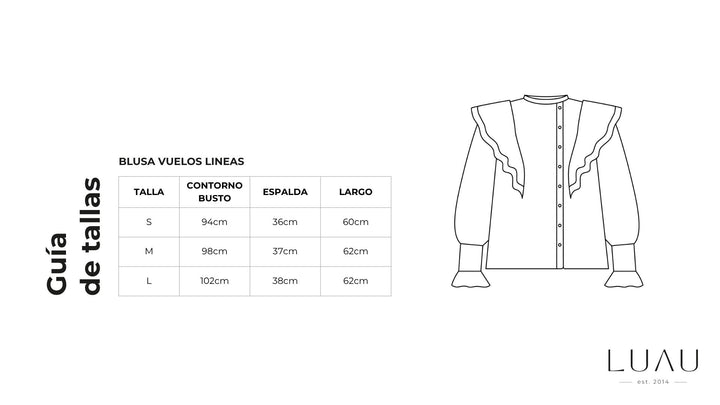 Blusa Vuelos Lineas