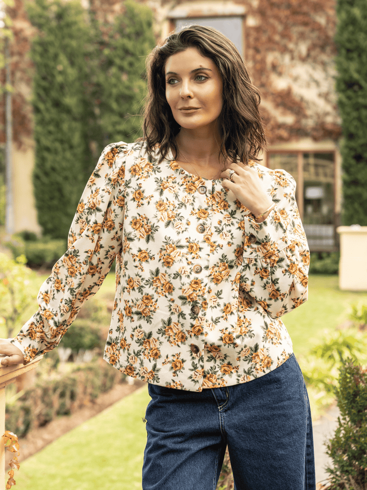Chaqueta Flores