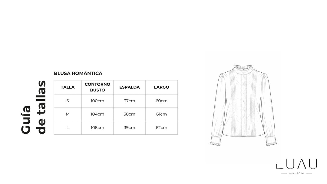Blusa Romántica Blanca