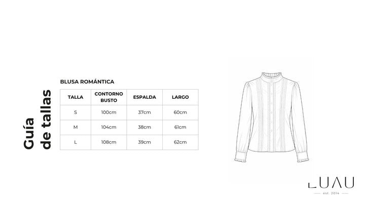 Blusa Romántica Blanca