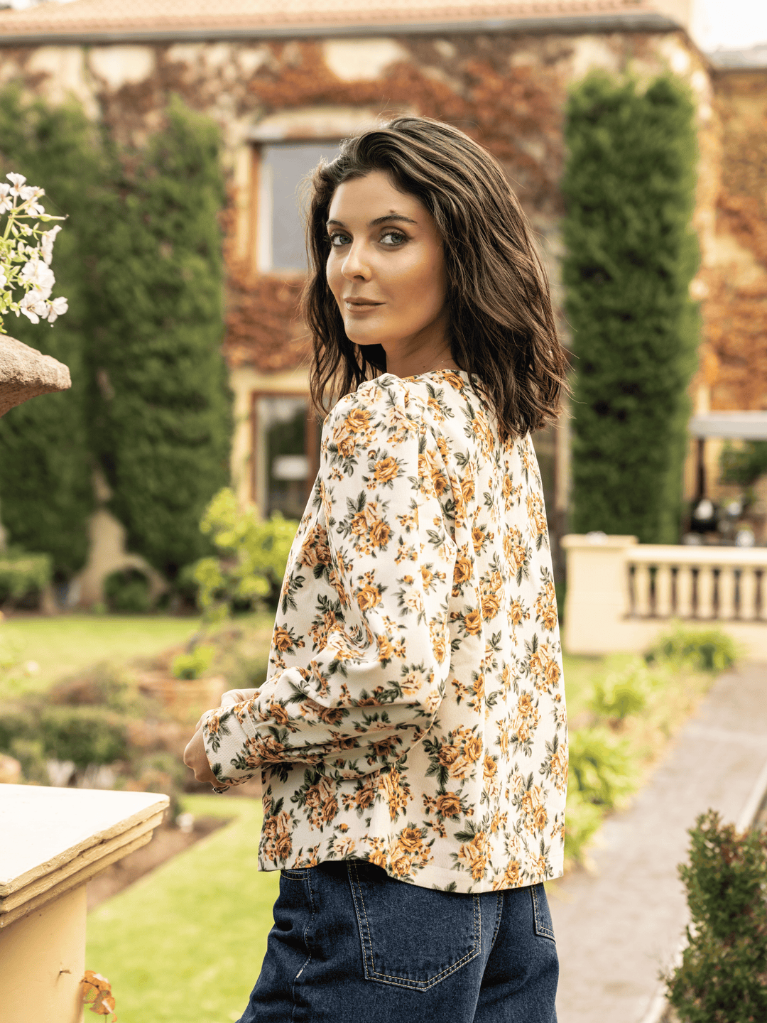 Chaqueta Flores