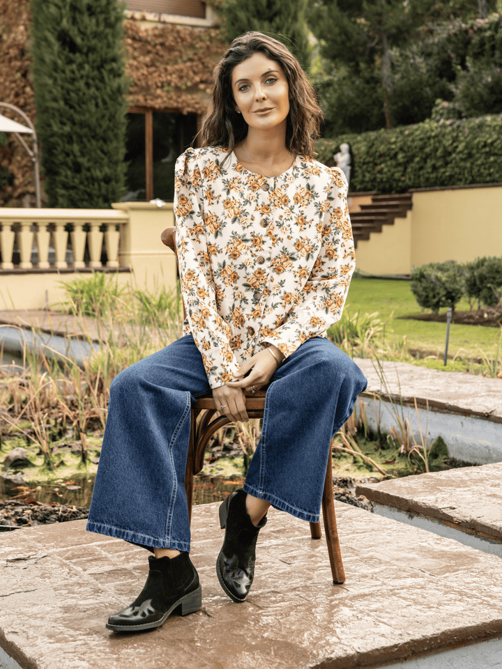 Chaqueta Flores