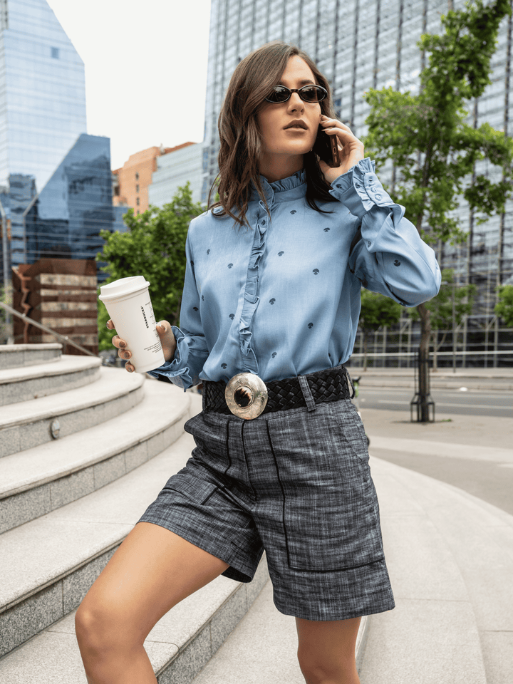 Blusa Estampada Flores