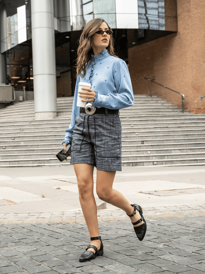 Blusa Estampada Flores