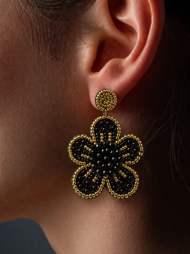 Aros Flor Mostacillas