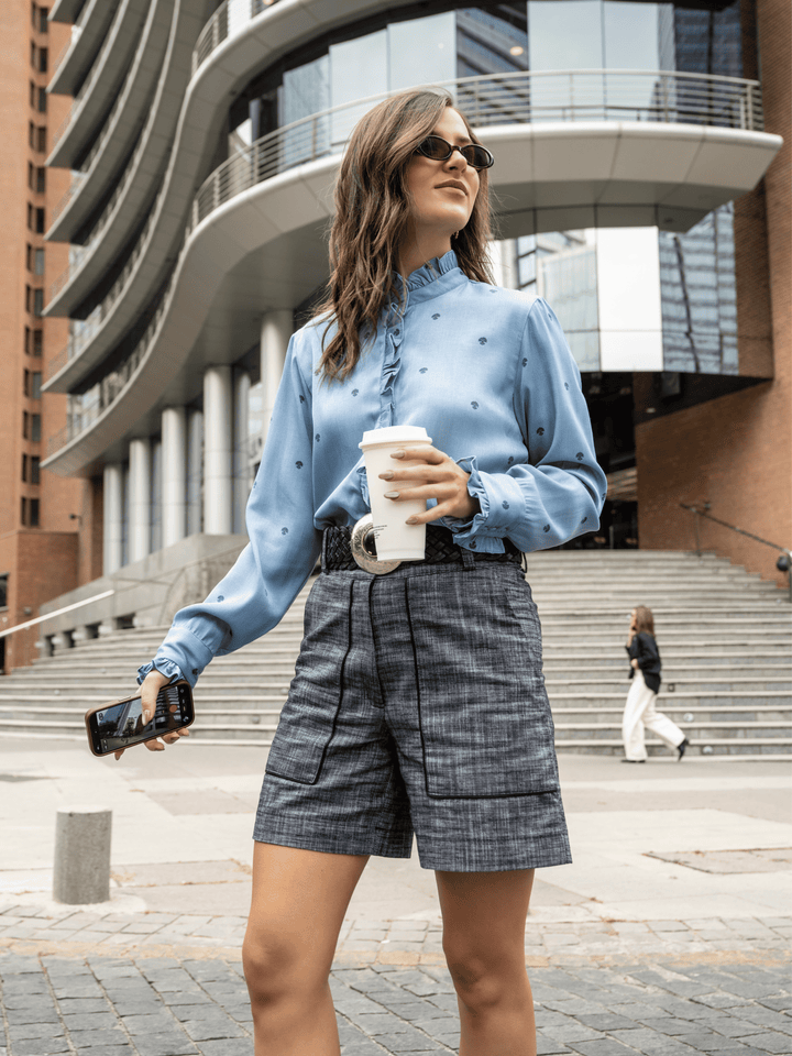 Blusa Estampada Flores