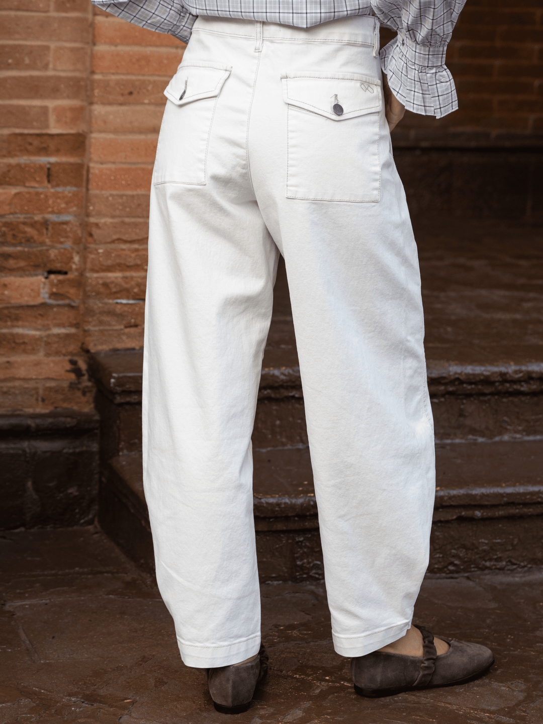 Pantalon Renata Blanco