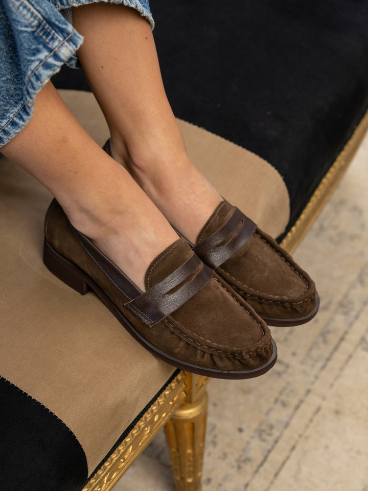 Mocasin Josefa Chocolate