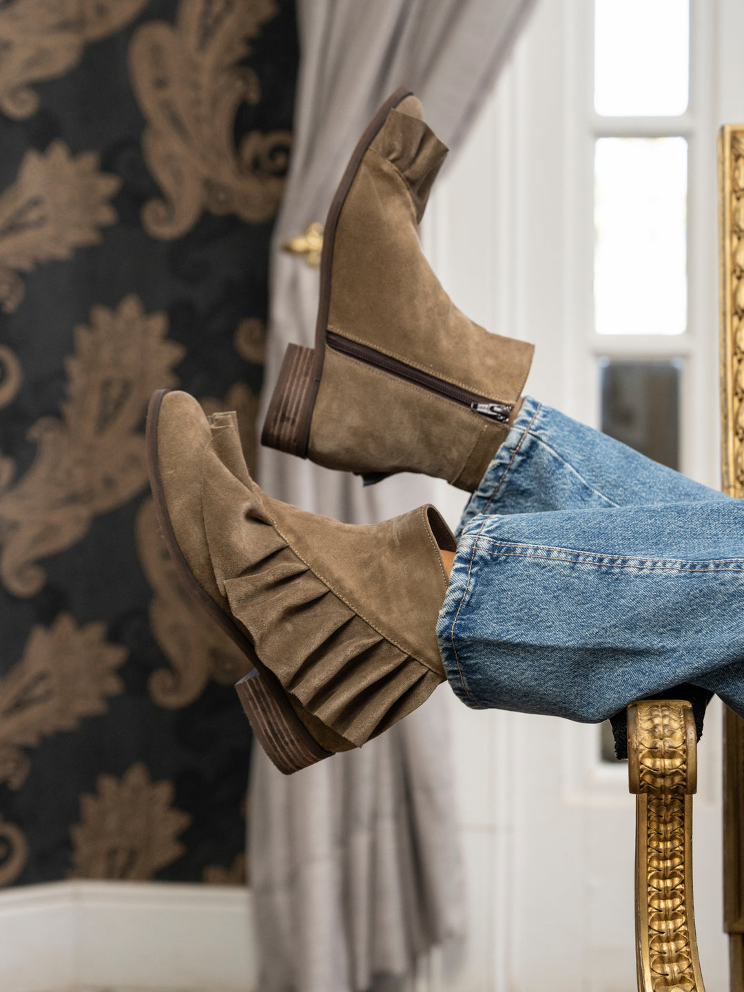 Botin Camila Taupe