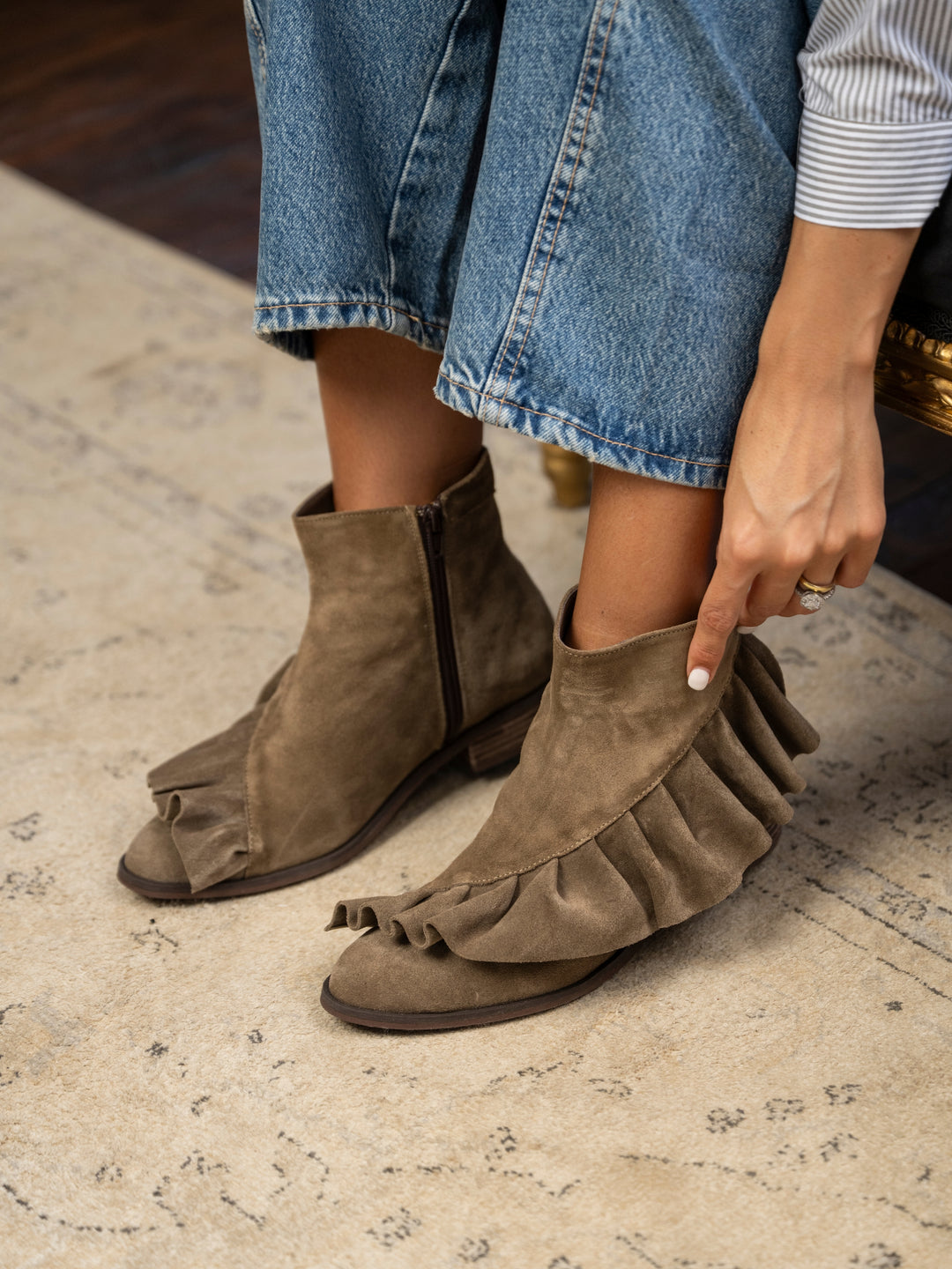 Botin Camila Taupe