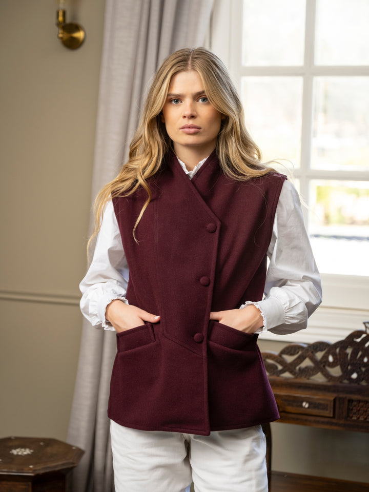 Vest Oversize Burdeo