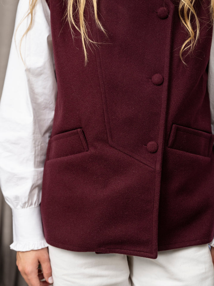 Vest Oversize Burdeo