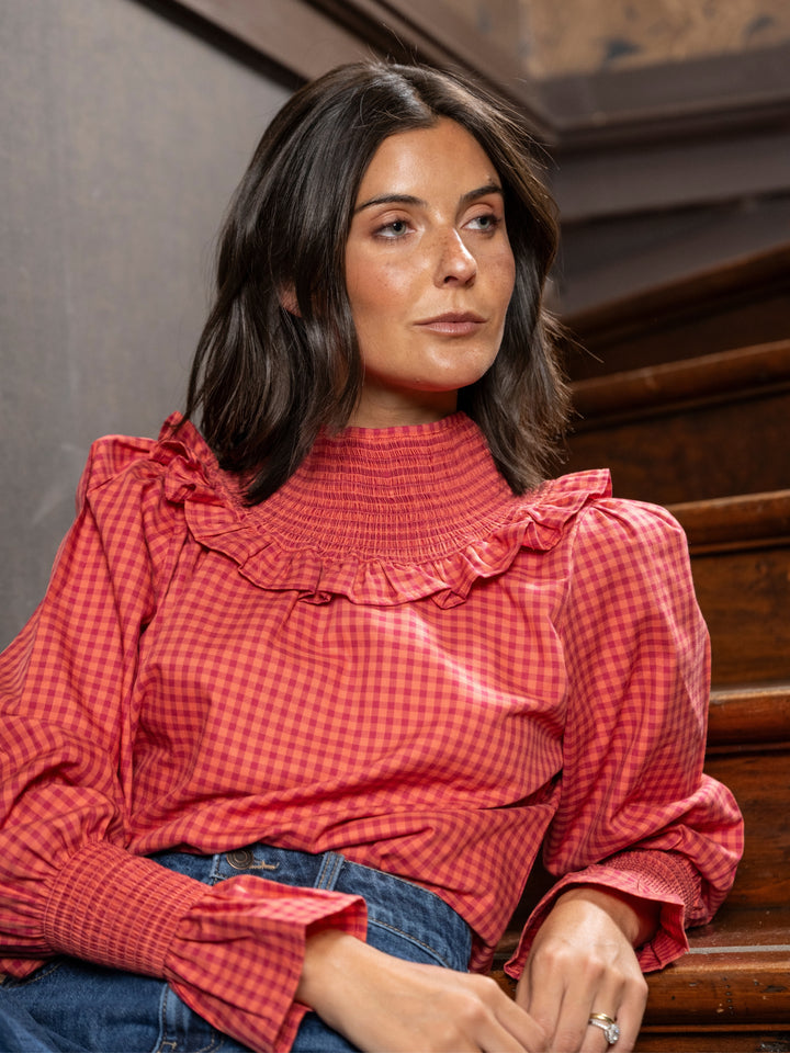 Blusa Panal Cuadros