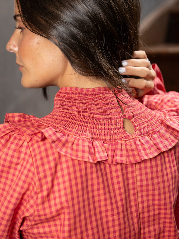 Blusa Panal Cuadros