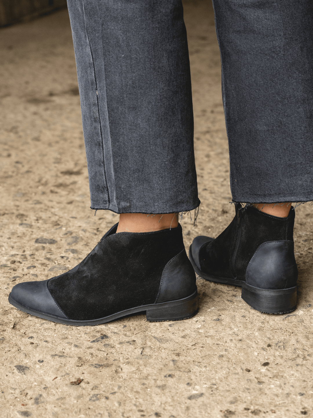 Botin Polanco Negro